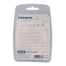 Interprox Premium cylindrical 1.3 licht blauw 3.5mm  6 Stuks