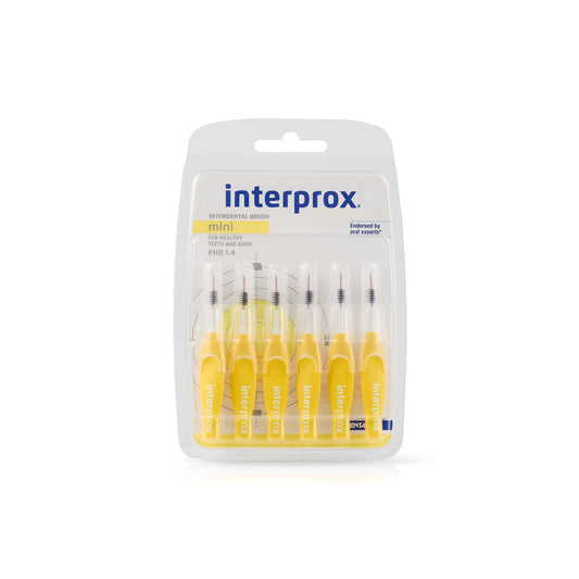 Interprox Mini geel 6 Stuks