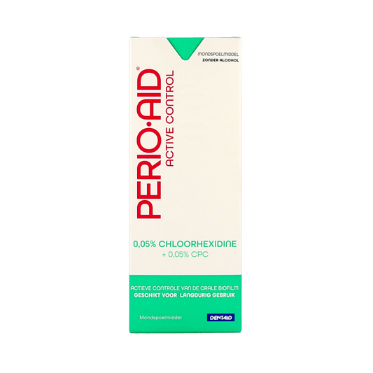 Perio Aid Active Control mondspoelmiddel 0.05% CHX 500 Milliliter