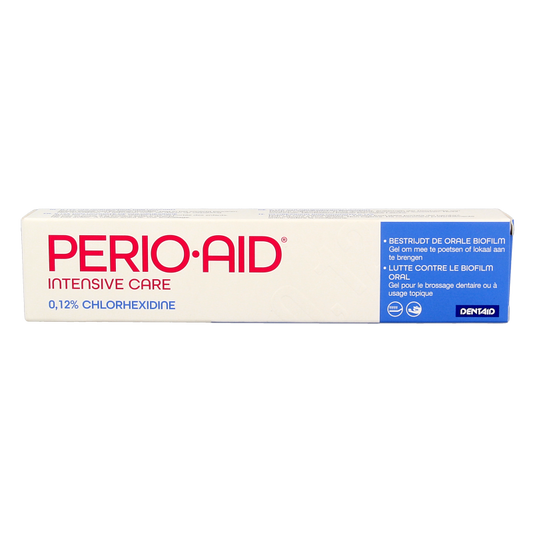 Perio Aid Intensive care tandpasta gel 0.12% CHX 75 Milliliter
