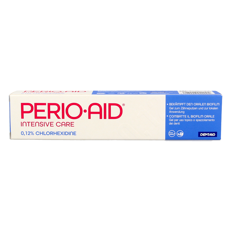 Perio Aid Intensive care tandpasta gel 0.12% CHX 75 Milliliter