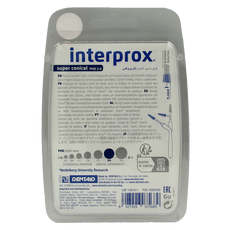 Interprox Super ragers conical donker blauw 6.00 Stuks