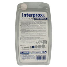 Interprox Plus ragers super conical donker blauw 4.00 Stuks