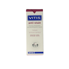 Vitis Tandpasta anti-stain 50.00 Milliliter