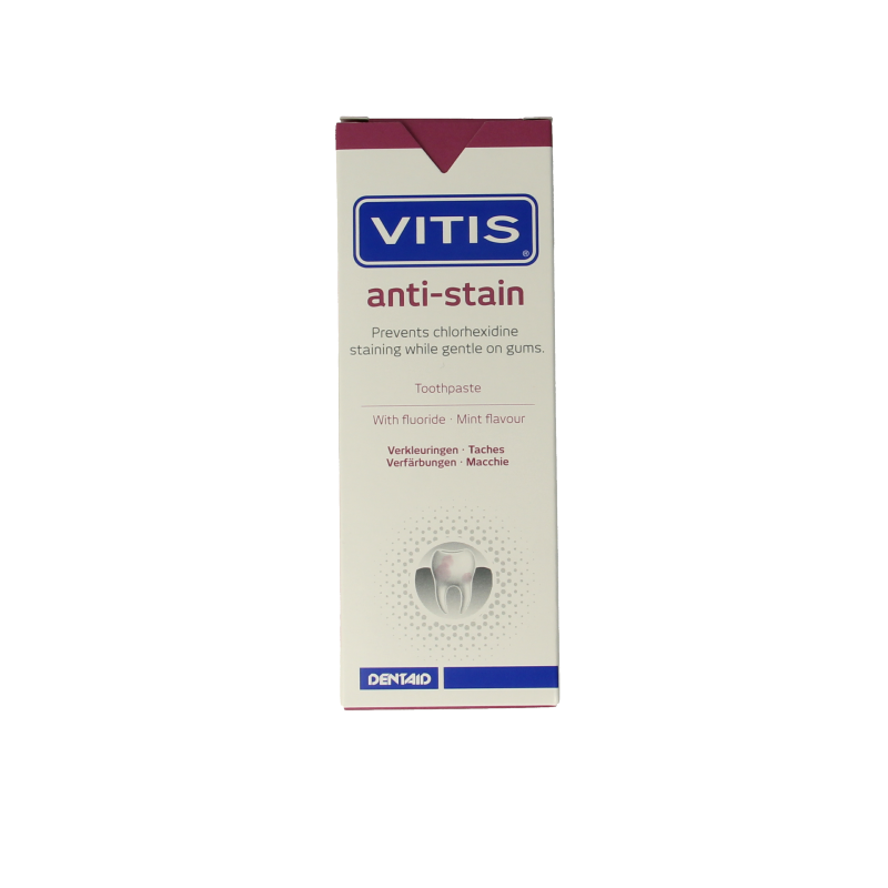 Vitis Tandpasta anti-stain 50 Milliliter