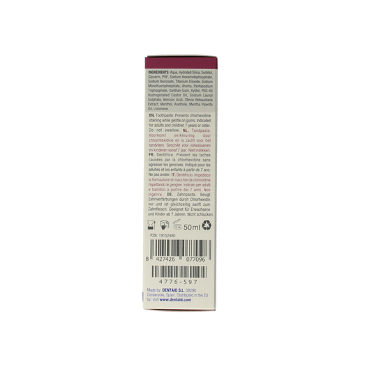 Vitis Tandpasta anti-stain 50.00 Milliliter