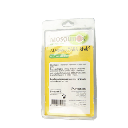 Mosquitox Armband met etherische olie 10 Milliliter