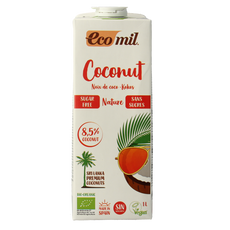 Ecomil Kokosmelk naturel bio 1.00 Liter