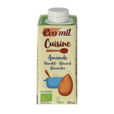 Ecomil Cuisine amandel bio 200.00 Milliliter