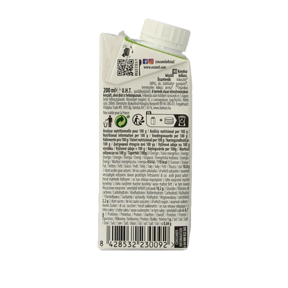 Ecomil Kokosmelk cuisine bio 200.00 Milliliter