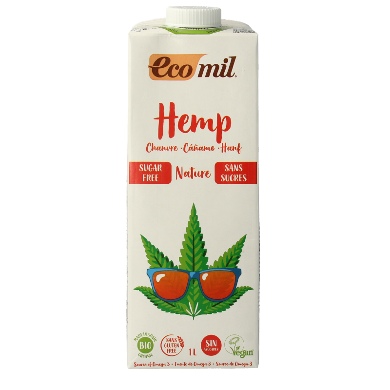 Ecomil Hennepdrank naturel bio 1 Liter