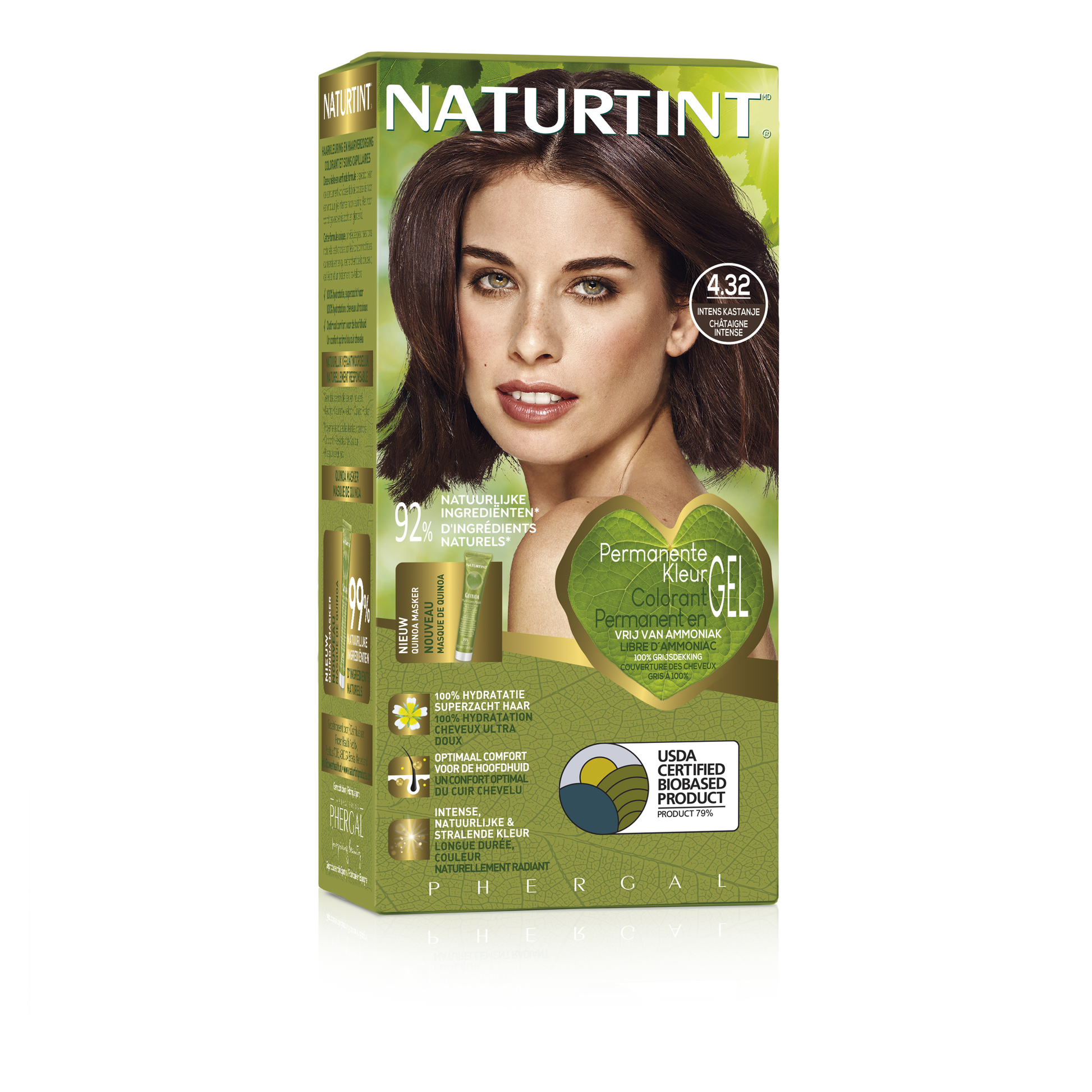Naturtint Intens 4.32 kastanje 170.00 Milliliter