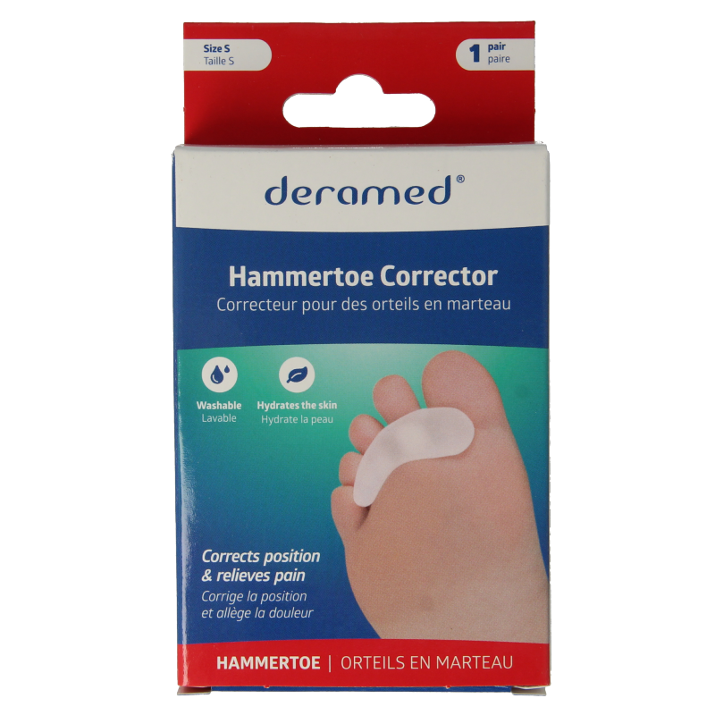 Deramed Hamerteen correctie maat S 1 Stuks