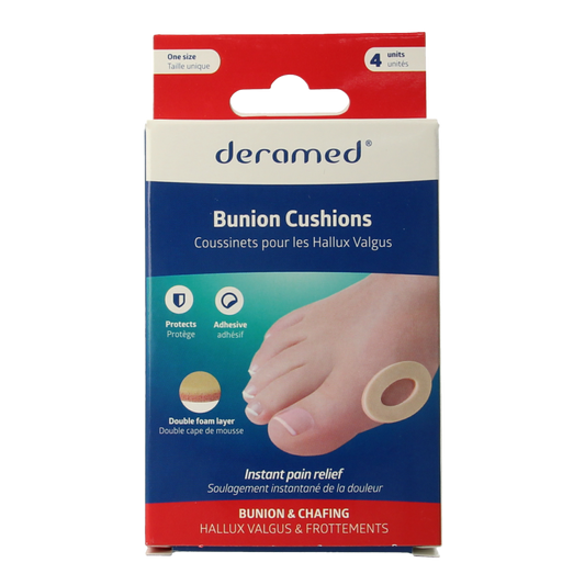 Deramed Eeltknobbel anti druk ring 3mm 4 Stuks