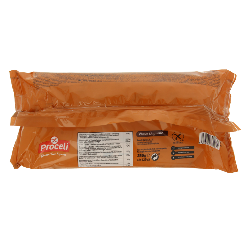 Proceli Vienes baguette 250 Gram