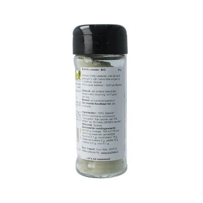 Porto-Muinos Kombu poeder bio 50.00 Gram