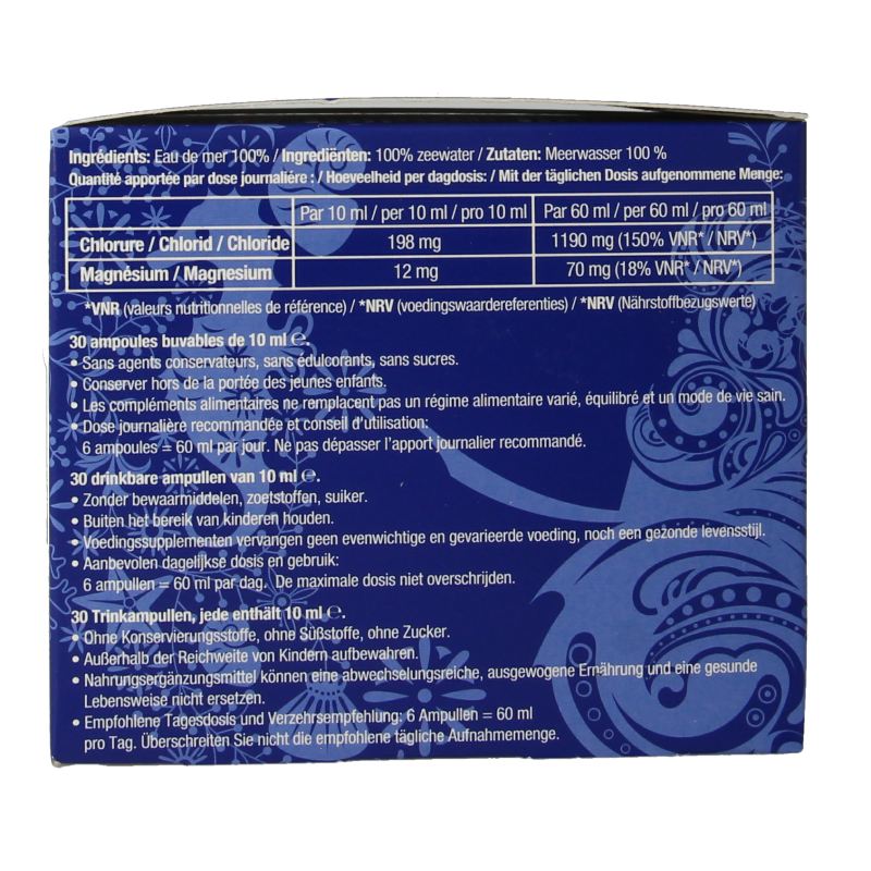 Quinton Hypertonic ampullen 10ml 30 Ampullen