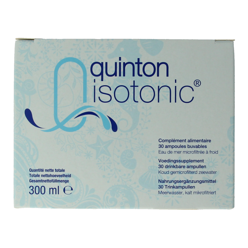 Quinton Isotonic ampullen 10ml 30 Ampullen