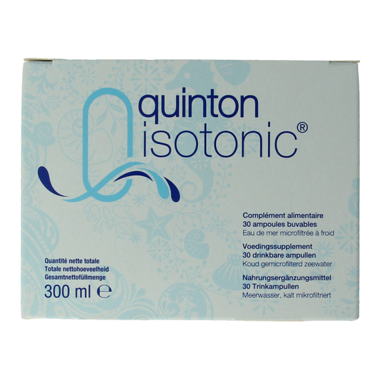 Quinton Isotonic ampullen 10ml 30 Ampullen