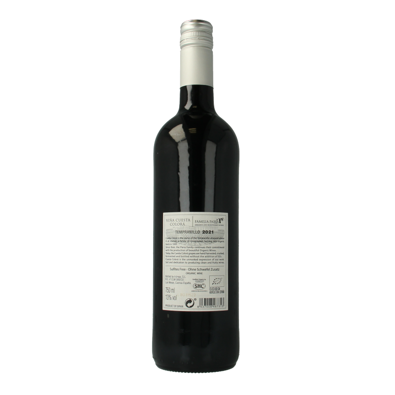 Parra Jimenez Vina cuesta colora rood bio 750 Milliliter