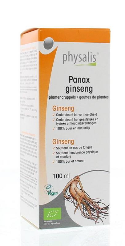 Physalis Panax ginseng bio 100 Milliliter