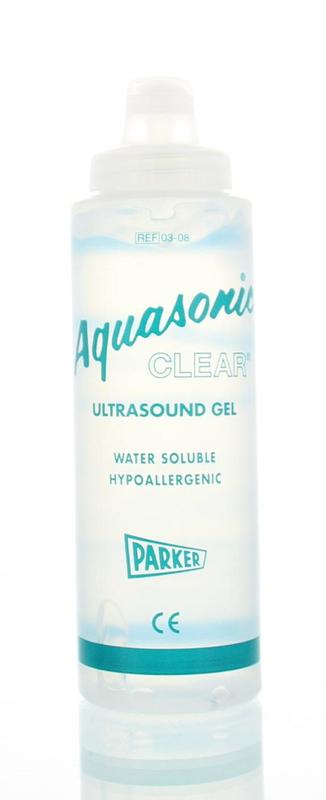 Parker Aquasonic clear ultrasound gel 250 Milliliter