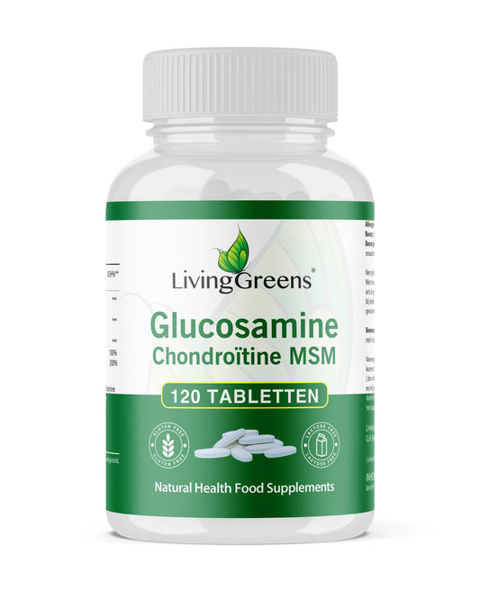Livinggreens Glucosamine chondroitine MSM 120.00 Tabletten