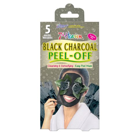 Montagne 7th Heaven black charcoal peel-off multipack 5 Stuks