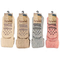 Apollo Slofsok anti slip dame licht 35-38 1.00 Paar