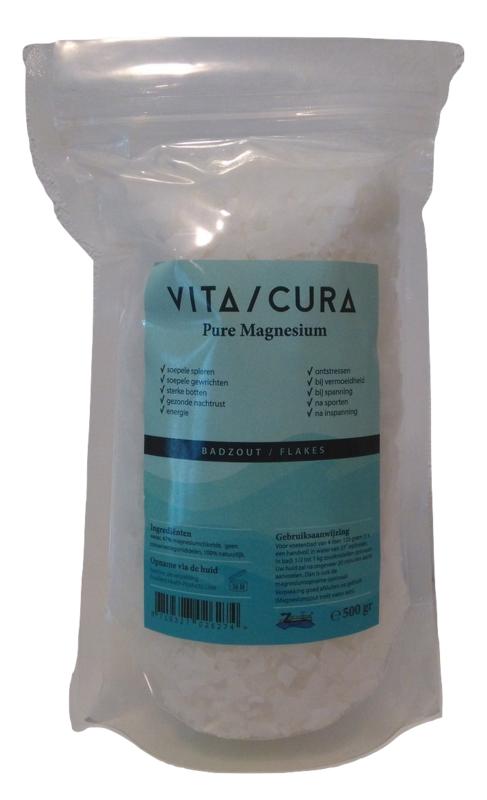 Vitacura Magnesium zout/flakes 500.00 Gram