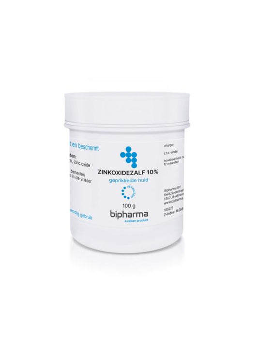 Bipharma Zinkoxidezalf 10% 100 Gram