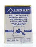 Lifeguard Reddingsdeken goud/zilver 160 x 210 1.00 Stuks