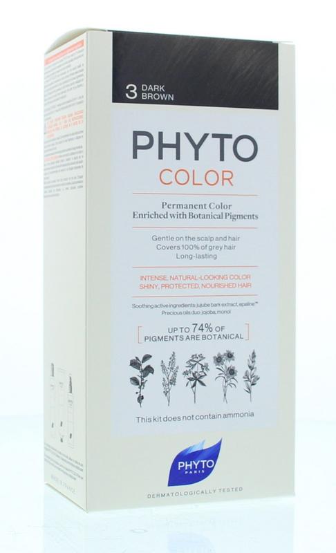 Phyto Paris Phytocolor chatain France 3 1 Stuks