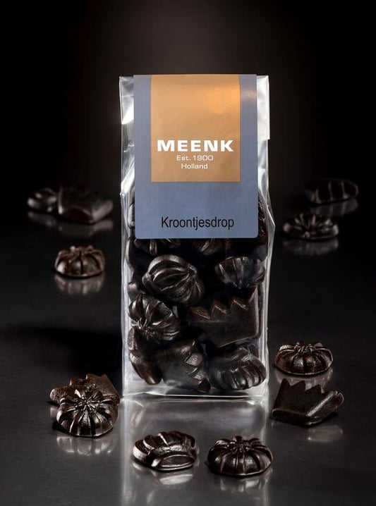 Meenk Kroontjes drop 180 Gram