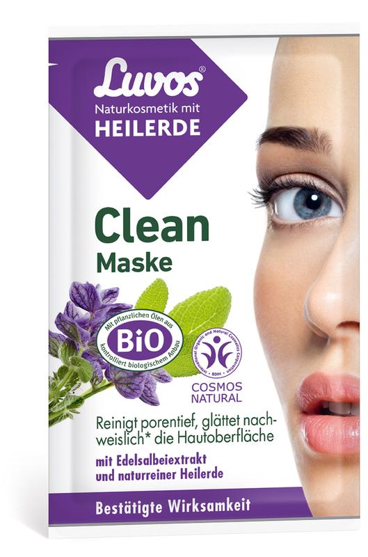 Luvos Crememasker clean 7.5ml 2 Stuks