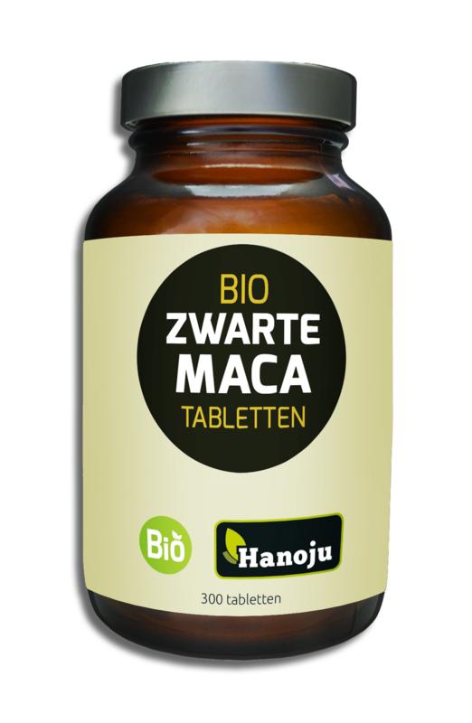 Hanoju Bio zwarte maca tabletten 300 Tabletten