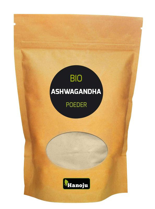 Hanoju Ashwagandha organic poeder bio 500 Gram