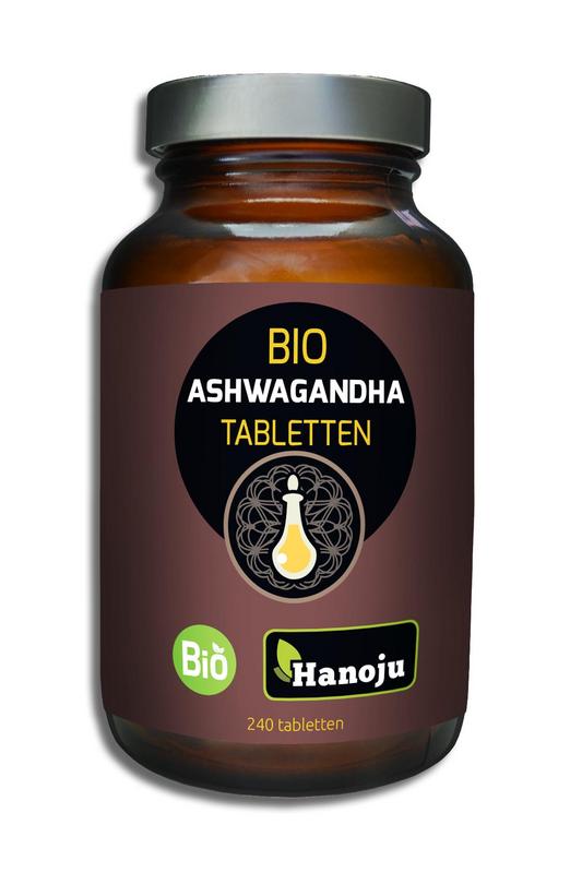 Hanoju Ashwagandha organic 500mg 240 Tabletten