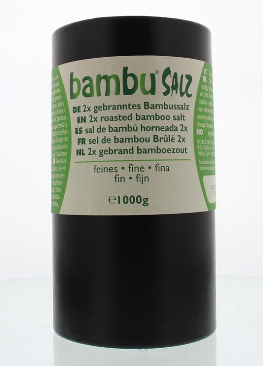 Bambu Salz Bamboezout fijn 2x gebrand 1 Kilogram