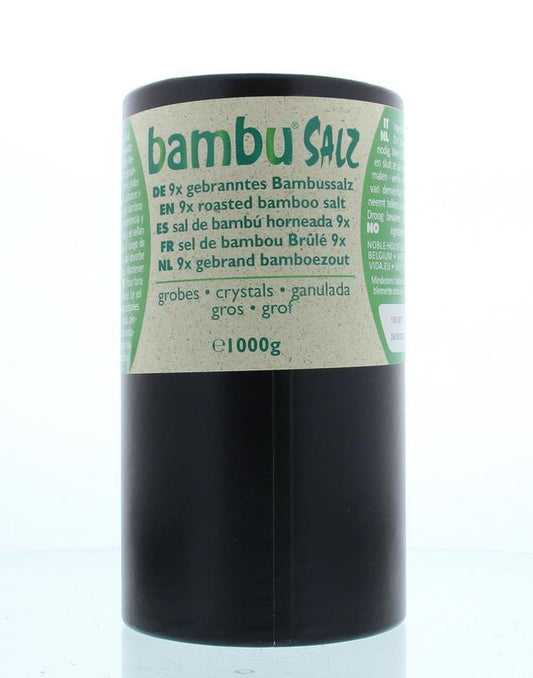 Bambu Salz Bamboezout zeer grof 9x gebrand 1 Kilogram