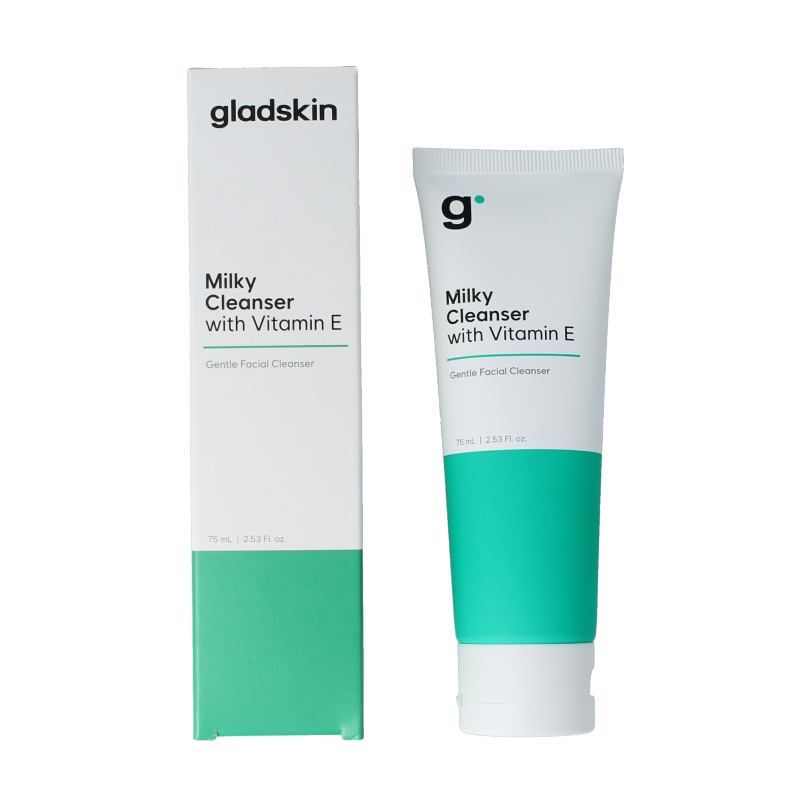 Gladskin Milky cleanser with vitamin E 75 Milliliter