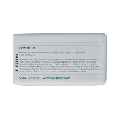 Gladskin Gentle shampoo bar 110.00 Gram