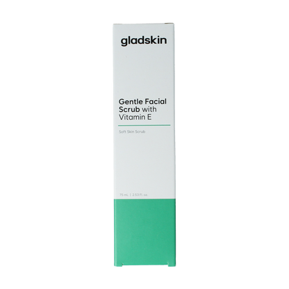 Gladskin Facial scrub gentle with vitamine E 75.00 Milliliter