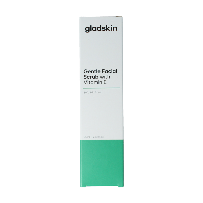 Gladskin Facial scrub gentle with vitamine E 75 Milliliter