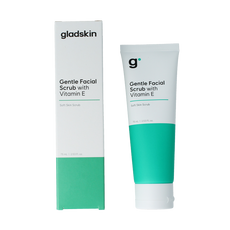 Gladskin Facial scrub gentle with vitamine E 75 Milliliter