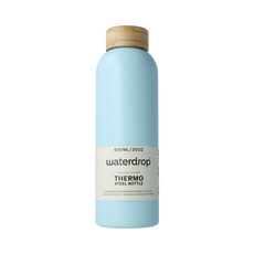 Waterdrop  Roestvrijstalen drinkfles pastel turqu matt 600ml 1.00 Stuks
