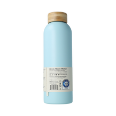 Waterdrop  Roestvrijstalen drinkfles pastel turqu matt 600ml 1.00 Stuks