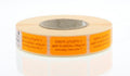 Spruyt Hillen Sticker eerste uitgifte 1000.00 Stuks