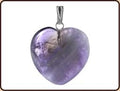 Ruben Robijn Hanger hart 20mm amethist 1 Stuks