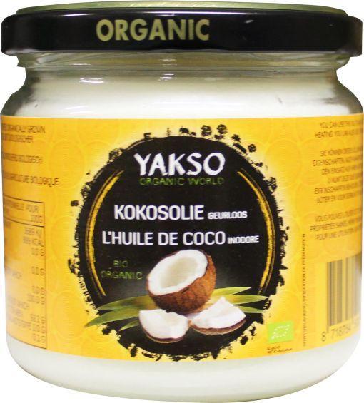 Yakso Kokosolie geurloos bio 320 Milliliter